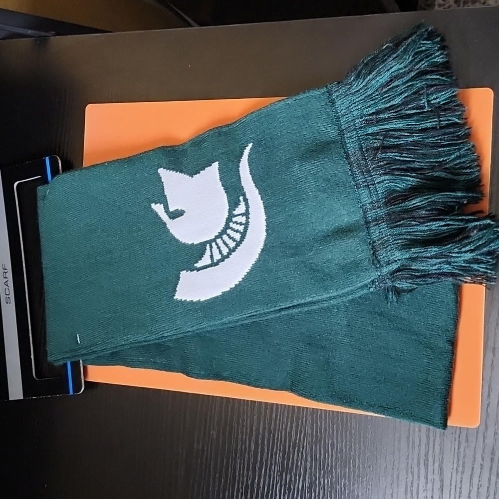 Michigan State Scarf Green/ White Spartan